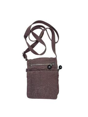 Kipling Purple Nylon Crossbody Bag